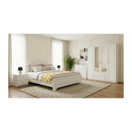 Dormitor Sara cu pat 140x200 cm cu somiera rabatabila